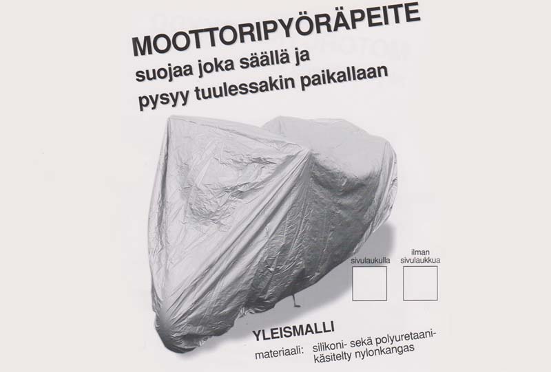 Moottoripyöräpeite