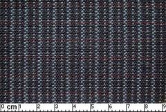 MERC18069 Streifenkaro Schwarz,grau W123